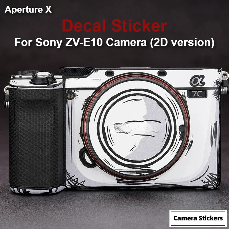 Sony Camera Zv-E10 - Pellicola Protettiva Adesiva in Vinile Anti-Graffio