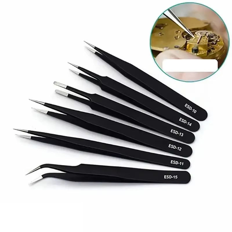 Set di 6 Pinzette Antistatiche - Electronics Repair Tools recensione e prezzo